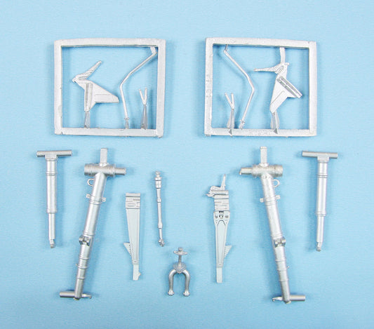 Scale Aircraft Conversions SAC35009 1:35 Boeing/Hughes AH-64D/DI/E/ AH MK.I Apache Landing Gear