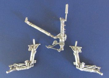 Scale Aircraft Conversions SAC48003 1:48 McDonnell-Douglas F/A-18A/F/B/F/C/F/D Hornet Landing Gear (designed to be used with Hasegawa kits)