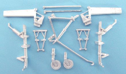 Scale Aircraft Conversions SAC48145 1:48 Vought F4U-1/F4U-4 Corsair Landing Gear & Wing fold Struts