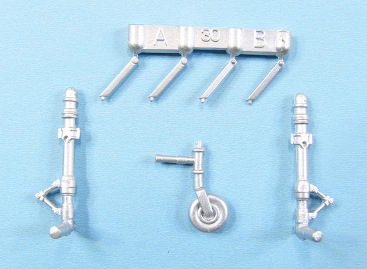Scale Aircraft Conversions SAC48478 1:48 Curtiss P-40N/P-40M Warhawk Landing Gear (Improved)