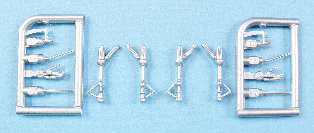 Scale Aircraft Conversions SAC72206 1:72 F6F-3/5 Hellcat - Landing Gear, Pitot & Antenna (2 sets)