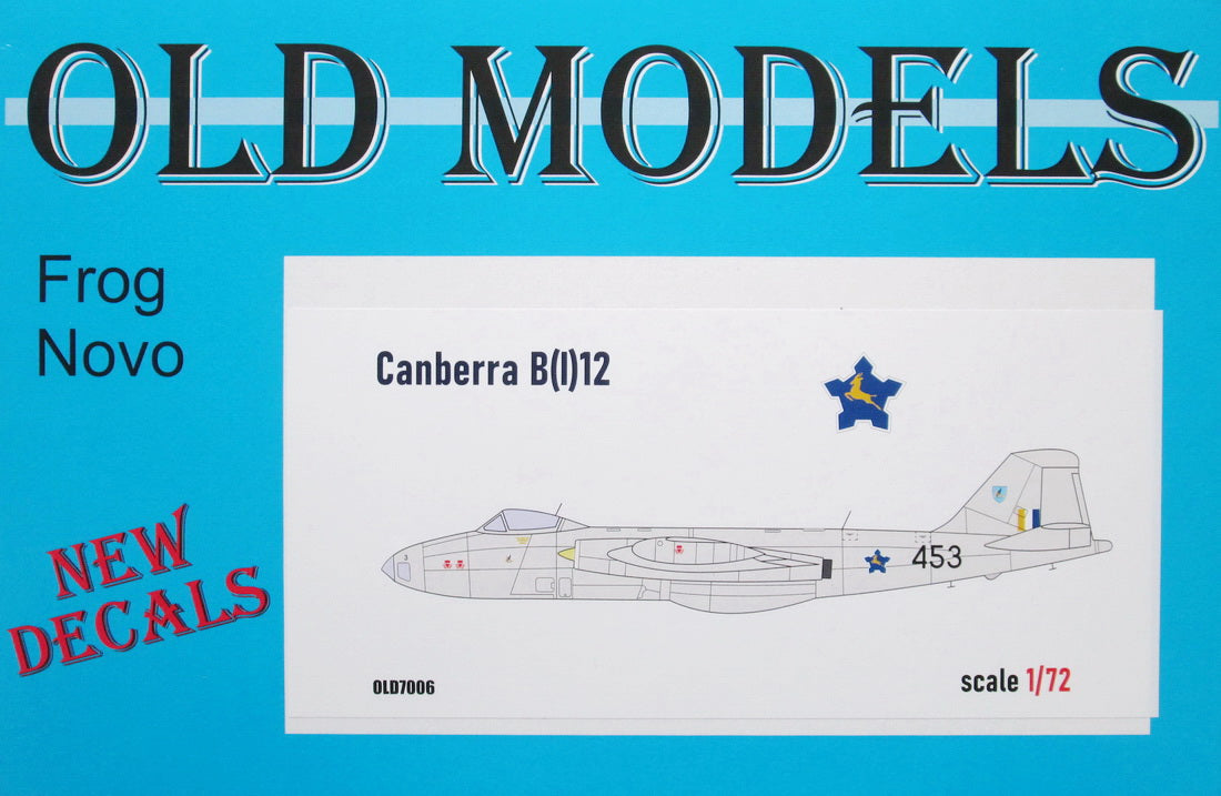 Sabre Kits OLD7006 1:72 BAC Canberra B(I)12 (SAAF)