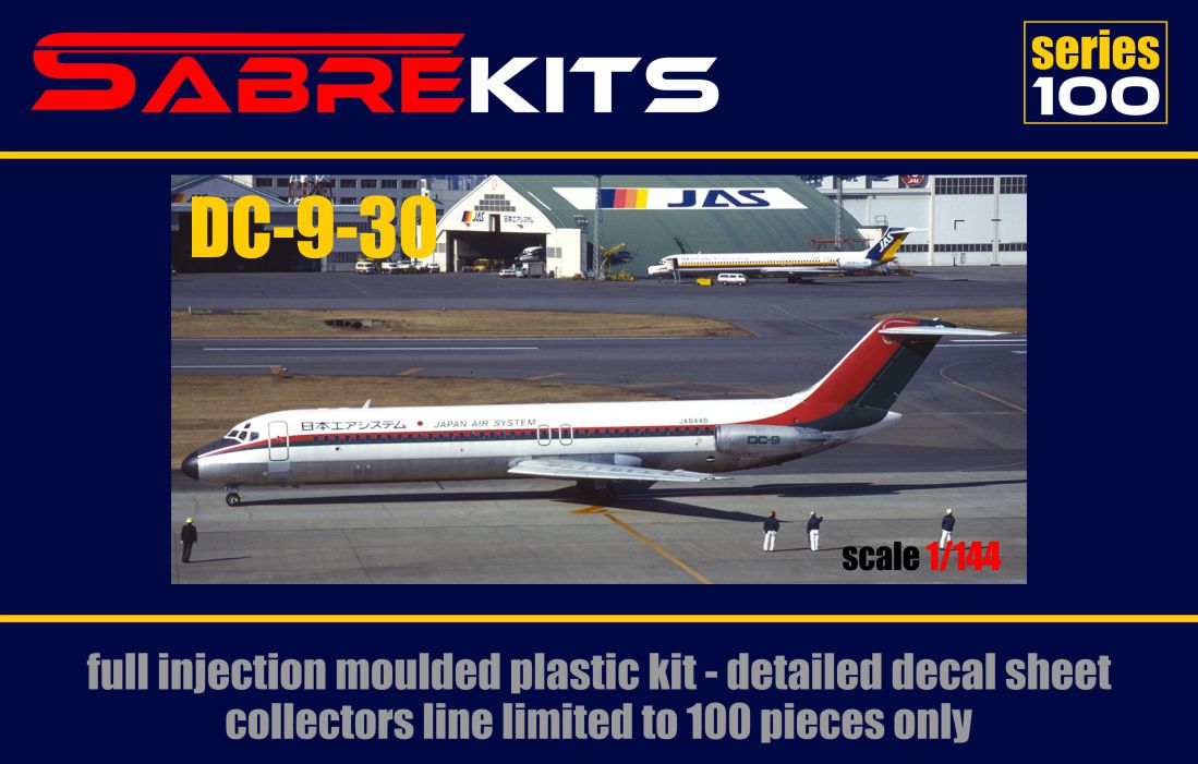 Sabre Kits SBK14010 1:144 Douglas DC-9-30 JAS