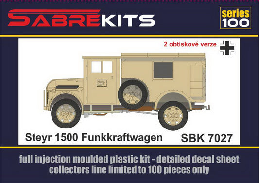 Sabre Kits SBK7027 1:72 Steyr 1500 Funkkraftwagen ex-Profiline/Special Hobby