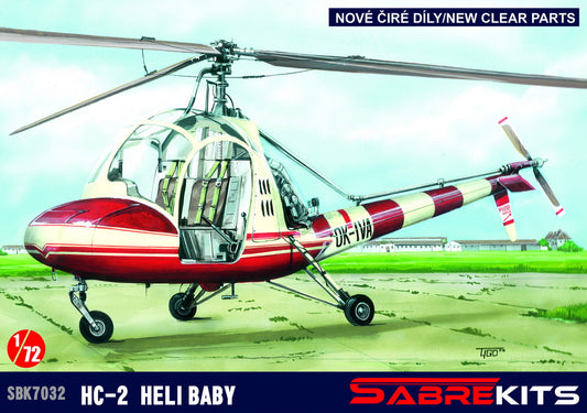 Sabre Kits SBK7032 1:72 HC-2 Heli Baby ex-AZ Model