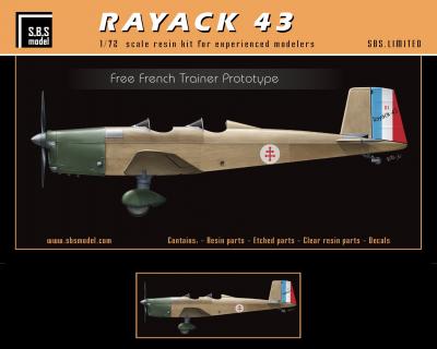 SBS Model SBS-704X 1:72 Rayack 43