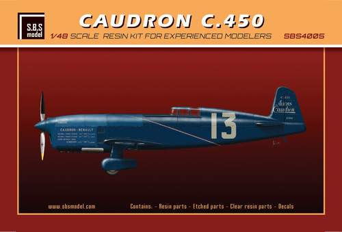 SBS Model SBS4005 1:48 Caudron C.450