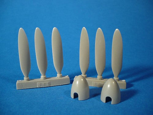 SBS Model 48005 1:48 Heinkel He-219A-7 'Uhu' short spinner and propeller set