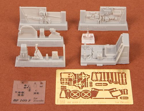 SBS Model SBS48042 1:48 Messerschmitt Bf-109F-2/Bf-109F-4 cockpit