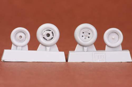 SBS Model SBS48046 1:48 Folland Gnat T.1 wheel set