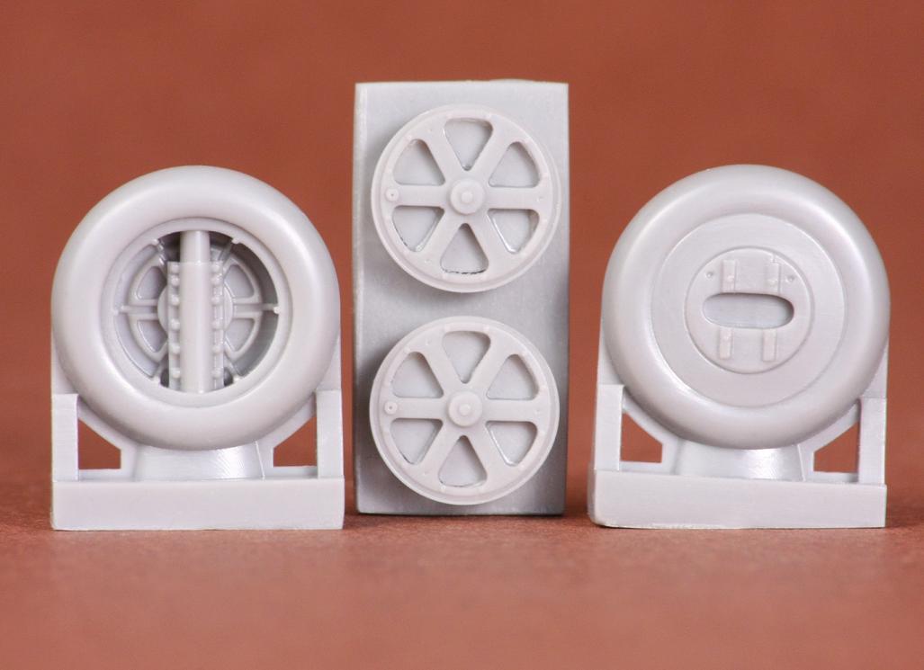 SBS Model SBS48048 1:48 Gloster Gladiator Mk.I/Mk.II wheel set (spoked)
