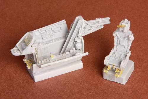 SBS Model SBS48055 1:48 Mikoyan MiG-21F-13 cockpit set with etched parts
