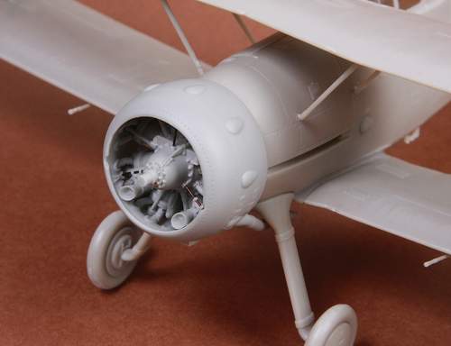 SBS Model SBS48058 1:48 Gloster Gladiator Mk.I/Mk.II engine, exhaust & cowling
