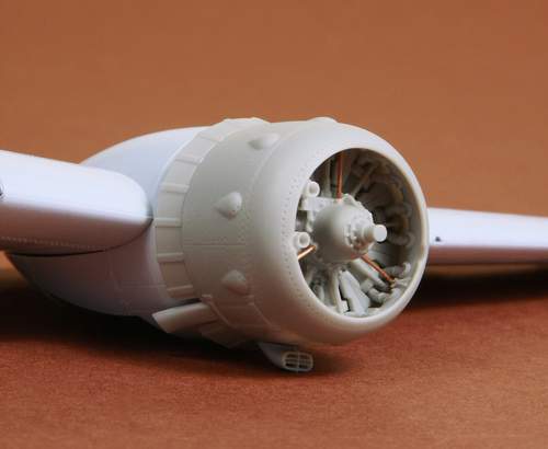 SBS Model SBS48059 1:48 Bristol Blenheim Mk.I engine & cowling set x 2 of each