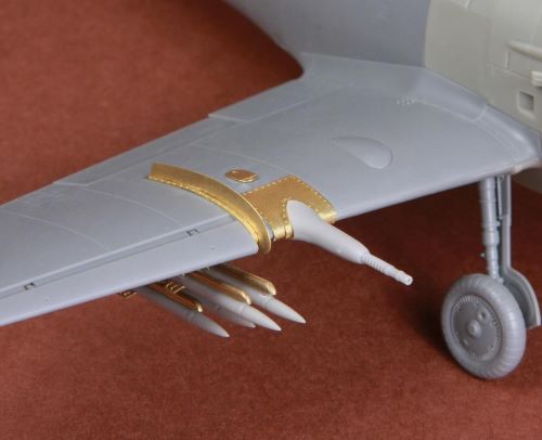 SBS Model SBS48061 1:48 Wing Cannon & Rocket set for Hispano HA-1112 Tripala/Buchon - Spanish Air Force