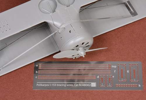 SBS Model SBS48062 1:48 Polikarpov I-153 Chaika rigging wire set