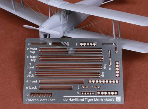 SBS Model SBS48063 1:48 de Havilland DH.82A Tiger Moth rigging wire set