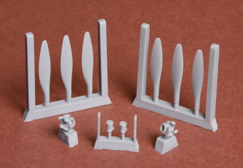 SBS Model SBS48064 1:48 Bristol Blenheim propeller set