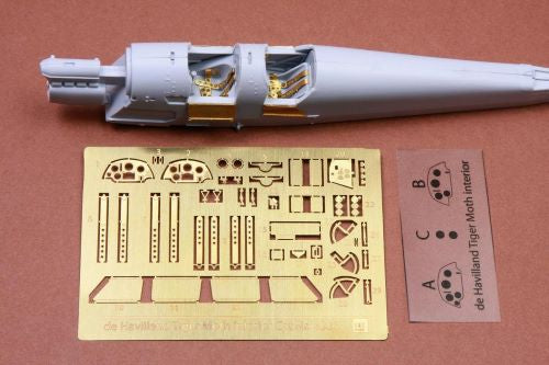 SBS Model SBS48067 1:48 de Havilland Dh-82a Tiger Moth cockpit set