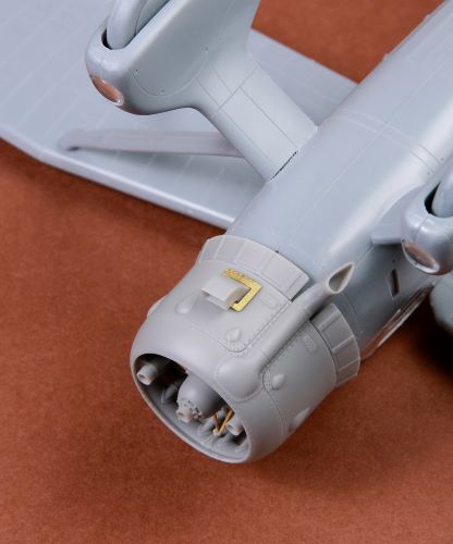 SBS Model SBS48071 1:48 Westland Lysander Mk.III engine & cowling set Resin+PE