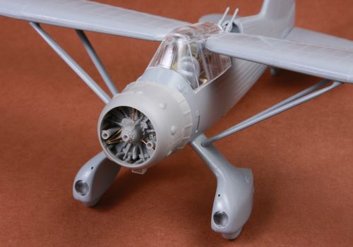 SBS Model SBS48071 1:48 Westland Lysander Mk.III engine & cowling set Resin+PE