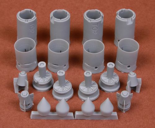 SBS Model SBS48072 1:48 Convair B-58 Hustler seamless engine intakes