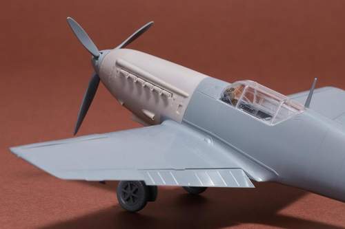 SBS Model SBS48076 1:48 Hispano Bf-109E 'Flying Testbed' with HS 89 12-Z conversion