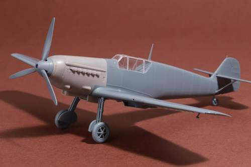 SBS Model SBS48076 1:48 Hispano Bf-109E 'Flying Testbed' with HS 89 12-Z conversion