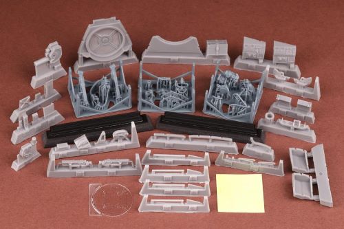 SBS Model SBS48083 1:48 Boeing B-17G Flying Fortress Bombardier position & Chin turret upgrade