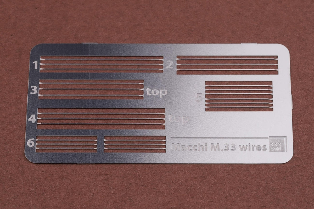 SBS Model SBS48089 1:48 Macchi M.33 Project flying boat rigging wire