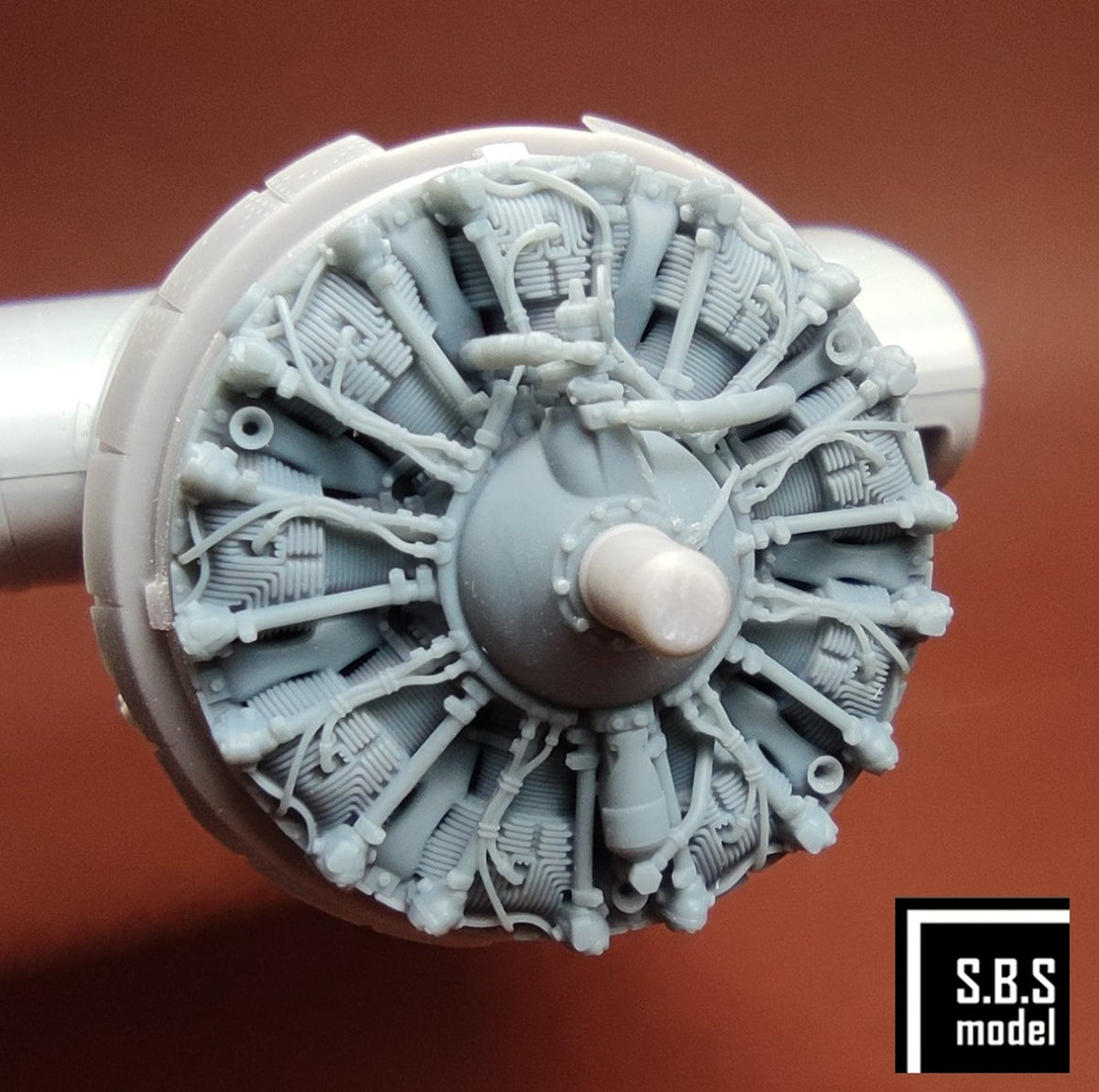 SBS Model SBS48090 1:48 Boeing B-17F/G (Early) Flying Fortress Engine & Cowling set