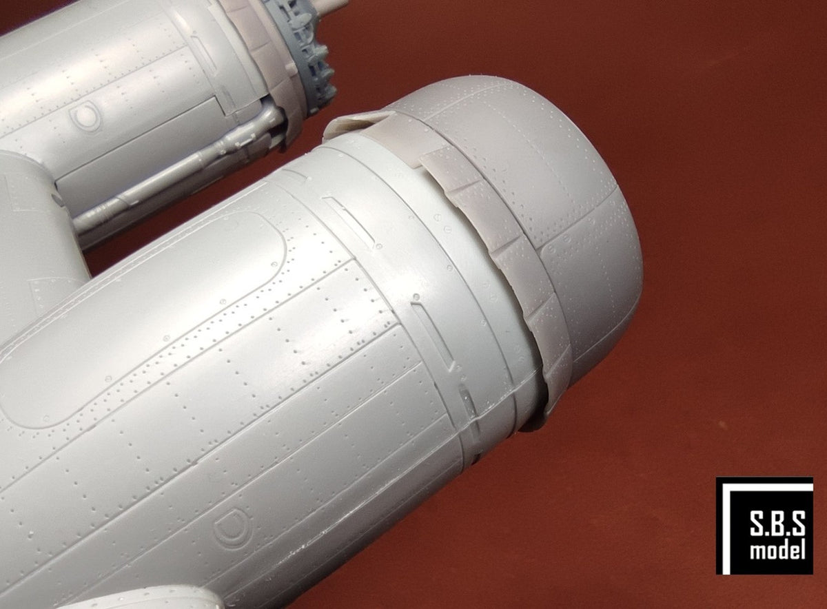 SBS Model SBS48090 1:48 Boeing B-17F/G (Early) Flying Fortress Engine & Cowling set