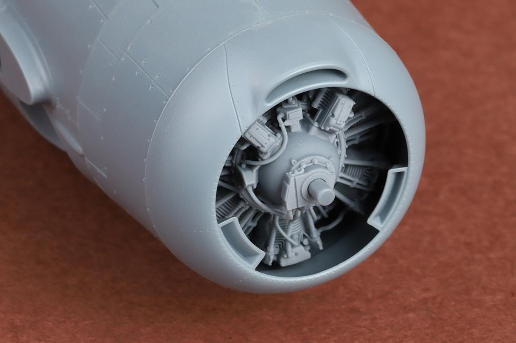 SBS Model SBS48100 1:48 Grumman F4F-4 Wildcat engine set