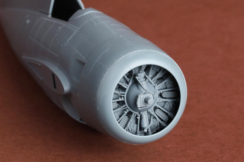 SBS Model 48102 1:48 Grumman FM-2 Wildcat engine set