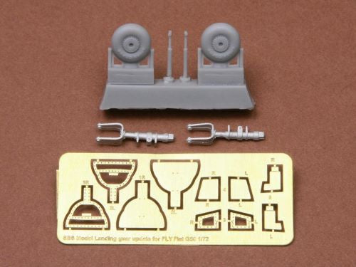 SBS Model 72061 1:72 Fiat G.50 undercarriage set