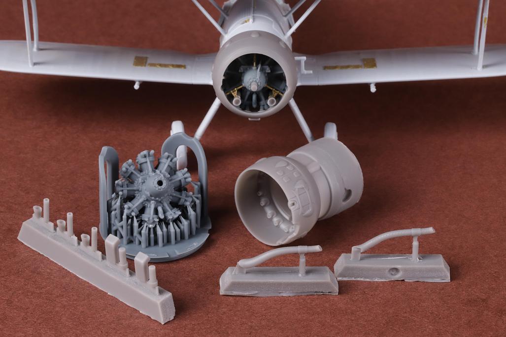 SBS Model 72079 1:72 Gloster Gladiator engine & cowling set