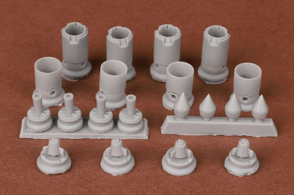 SBS Model 72093 1:72 Convair B-58 Hustler seamless engine intakes