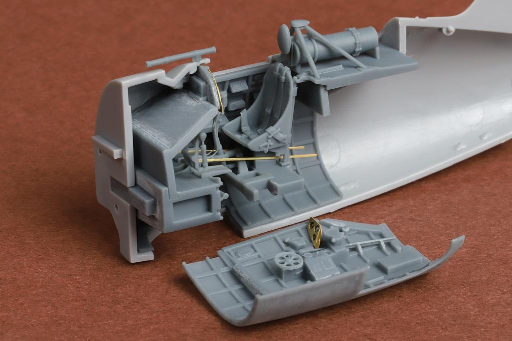 SBS Model SBS72095 1:72 Brewster F2A-1 Buffalo cockpit interior set