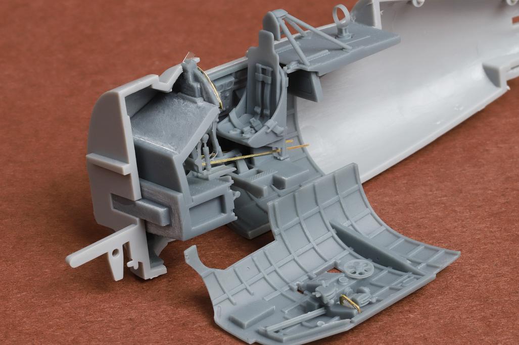 SBS Model SBS72096 1:72 Finnish Brewster B-239 Buffalo cockpit interior set