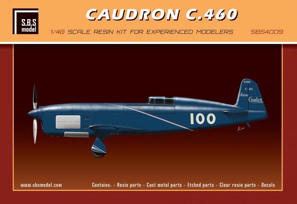 SBS Model SBS4009 1:48 Caudron C.460