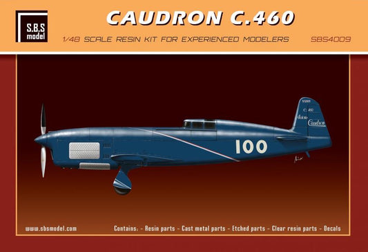 SBS Model SBS4009 1:48 Caudron C.460