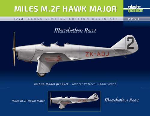 SBS Model PP01 1:72 Miles M.2F 'Macrobertson Racer'