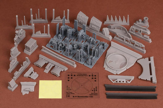 SBS Model RF3201 1:32 Boeing B-17G Flying Fortress Bombardier position & Chin turret interior
