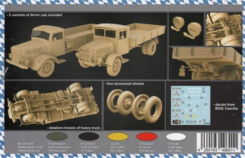 Schatton Modellbau 72002 1:72 Mercedes DB L-4500 S Late