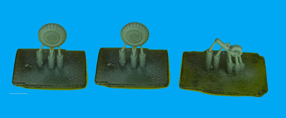 Sun Details SD-R4421 1:144 Lavochkin La-5/La-7 wheels (3D-Printed)