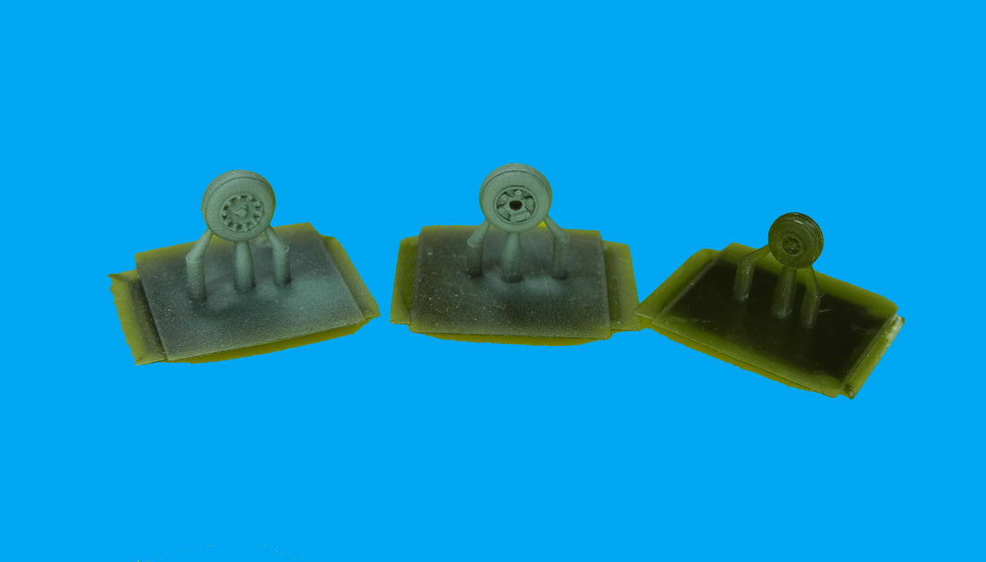 Sun Details SD-R4424 1:144 F-16 wheels (3D-Printed)