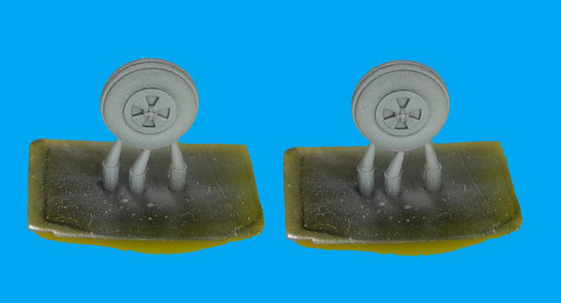 Sun Details SD-R4426 1:144 Hawker Tempest Mk.V wheels (3D-Printed)