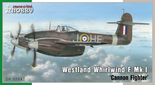 Special Hobby SH32047 1:32 Westland Whirlwind Mk.I 'Cannon Fighter'