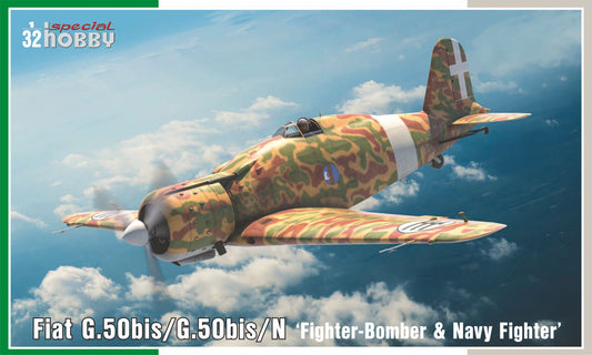 Special Hobby SH 32089 1:32 Fiat G.50bis/G.50bis/N ‘Fighter-Bomber & Navy Fighter’