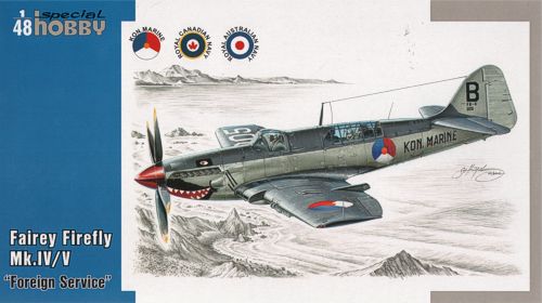 Special Hobby SH48041 1:48 Fairey Firefly Mk.IV/V "Foreign Service"